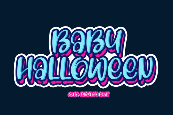 Baby Halloween: A Modern Font for Creative Projects