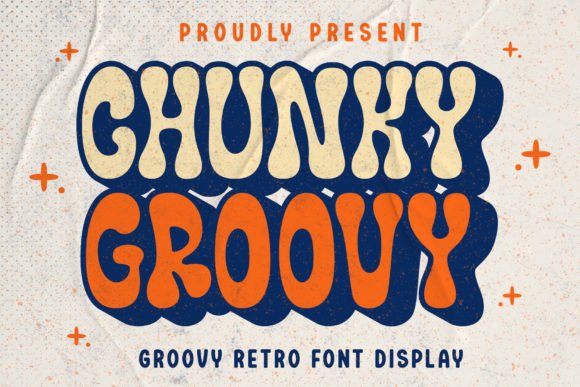 Chunky Groovy: A Fun and Funky Display Typeface