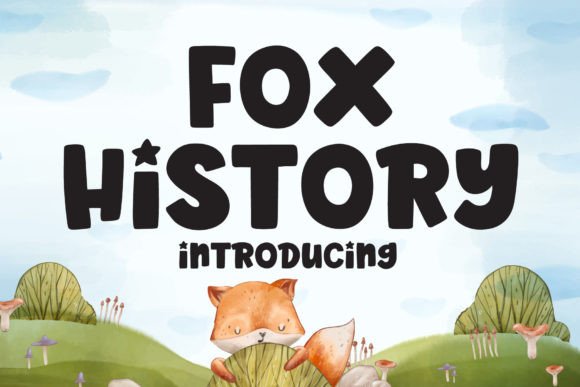 Discover the Playful Charm of Fox History Font