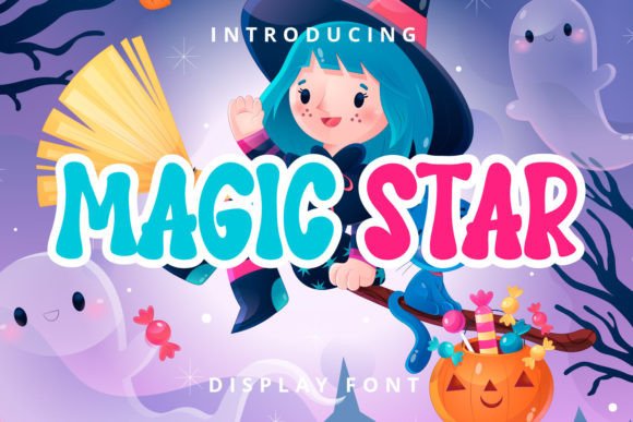 Discover the Playful Charm of Magic Star Font