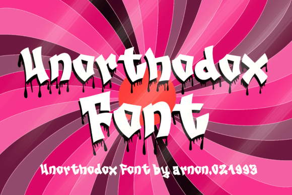 Discover the Playful Charm of the Unorthodox Typeface