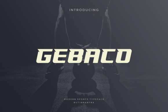 Gebaco: A Display Font That Elevates Creative Vision