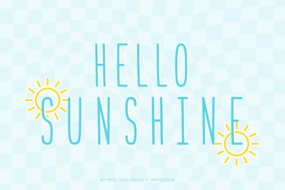Hello Sunshine: Your Go-To Handwritten Font for Modern Designs