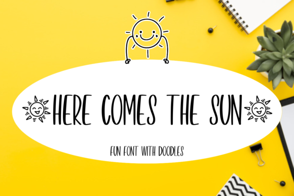 Here Comes the Sun: A Friendly Font for Bright Designs