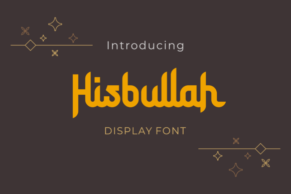 Hisbullah: A Font Blending Modern Style with Arabic Elegance