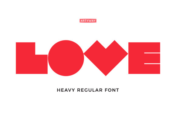 Love: The Bold Display Font for Dynamic Designs