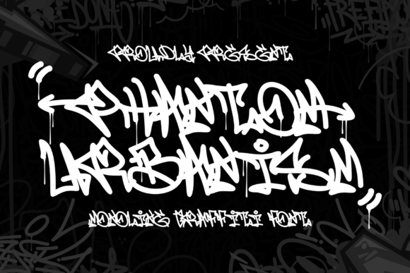 Phantom Urbanism: A Bold Display Typeface for Street-Inspired Projects