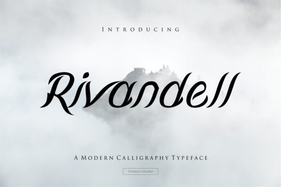 Rivandell: A Calligraphy Display Font with Royal Charm