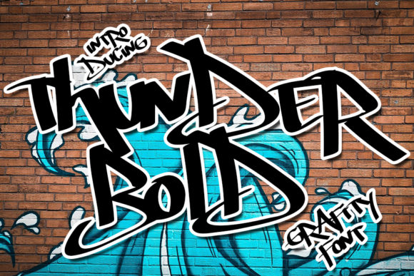 Thunder Bold: The Urban Display Font for Impactful Design