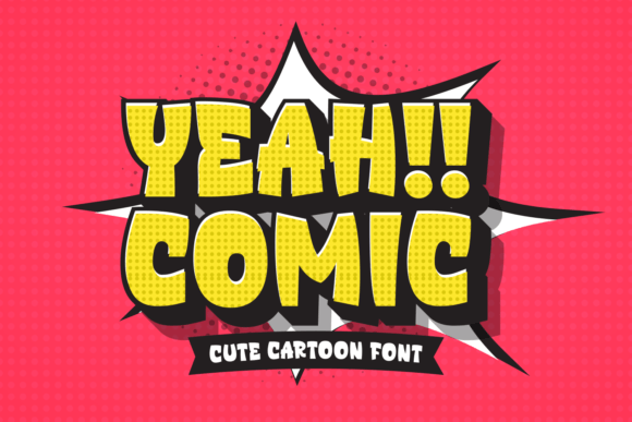 Yeah Comic: A Playful Font for Joyful Designs